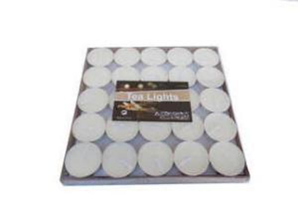 MUM TEALİGHT BEYAZ 50 ADET - Image 1