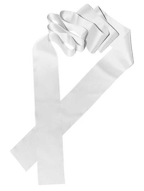 TAKI KURDELASI SADE BEYAZ 6 CM 2 METRE - Image 1