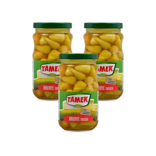 Tamek Biberiye Turşusu 330 gr Cam x 3 Adet - Image 1