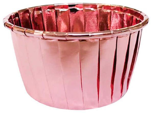 KAP KEK KAPSÜLÜ METALİZE ROSEGOLD 25 ADET - Image 1