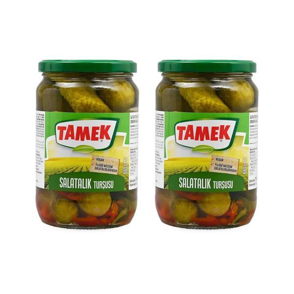 Tamek Salatalık Turşusu 680 gr Cam x 2 Adet - Image 1