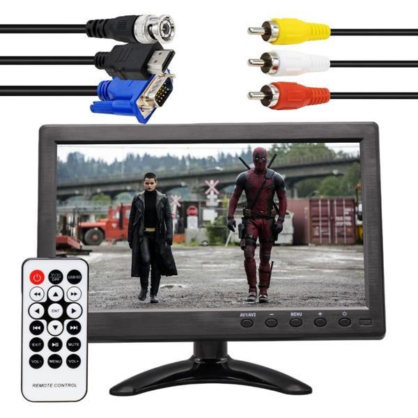 Powermaster HDMI-VGA-BNC-USB Girişli 12 Volt Çıkışlı 10.1'' Monitör PM-6092 - Image 1