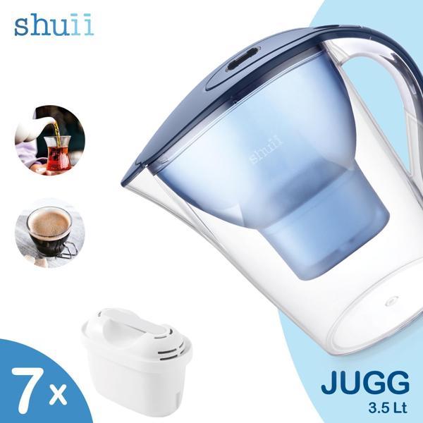 Jugg I Su Arıtma Sürahisi + 7 adet Filtre I Pure+ ve Maxtra+ Filtreleri ile Uyumlu - Image 1