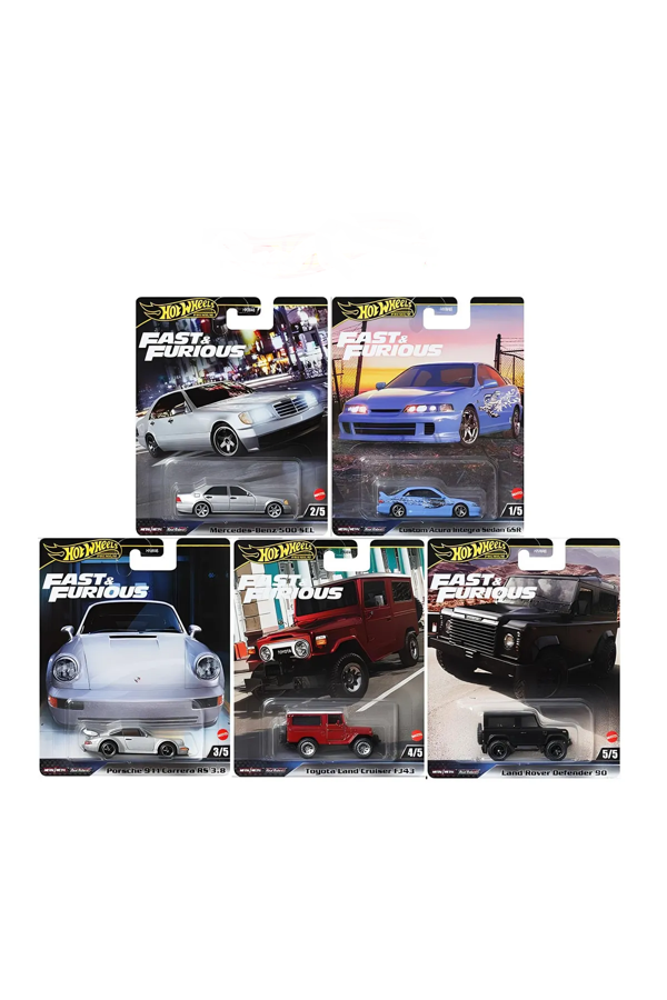 Hot Wheels Premium 2024 Fast And Furious 5'li Set - Image 1
