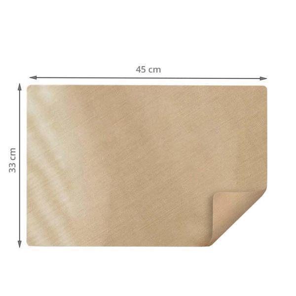 Saban Yapışmaz Fırın Matı – 45x33 cm Isıya Dayanıklı Pişirme Matı | Pizza, Kurabiye ve Kızartmalar İçin - Image 1