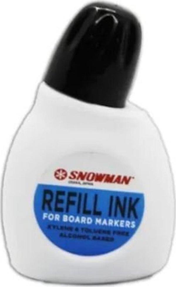 SNOWMAN BEYAZ TAHTA KALEMİ MÜREKKEBİ 90 CC SİYAH - Image 1