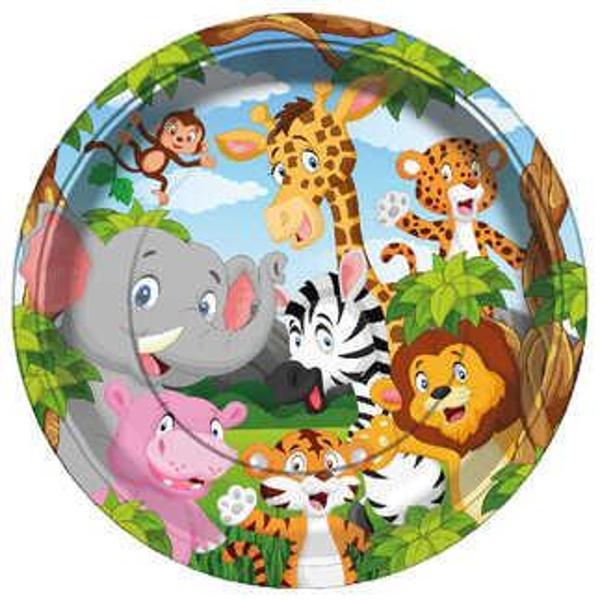 TABAK SAFARİ 23 cm 8 ADET - Image 1