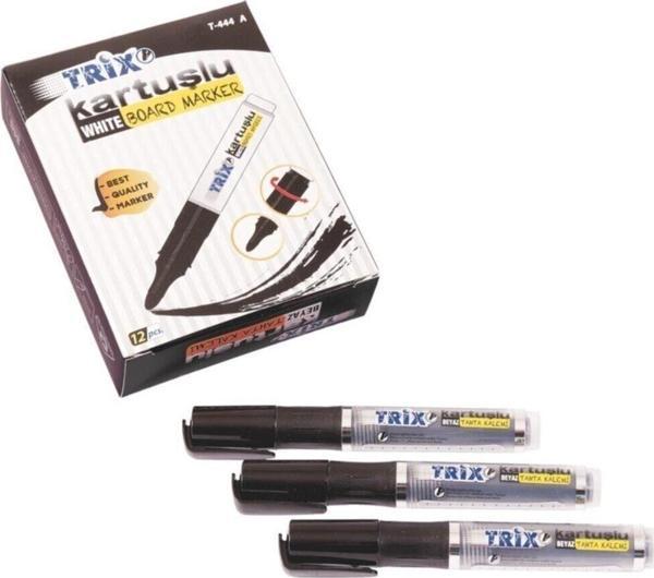 TRİX BEYAZ TAHTA KALEMİ KARTUŞLU SİYAH RENK - Image 1