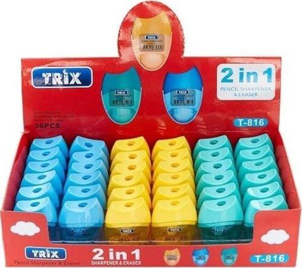 TRİX Kalemtıraş SİLGİLİ - Image 1