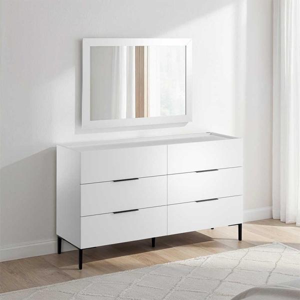 Oryana Ayna - Diamond Beyaz 68x98x2 cm - Image 1
