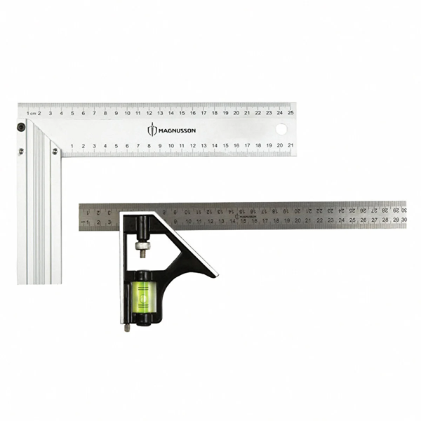 MAGNUSSON 2 PARÇA KOMBİNE GÖNYE SETİ 250MM-300MM - Image 1