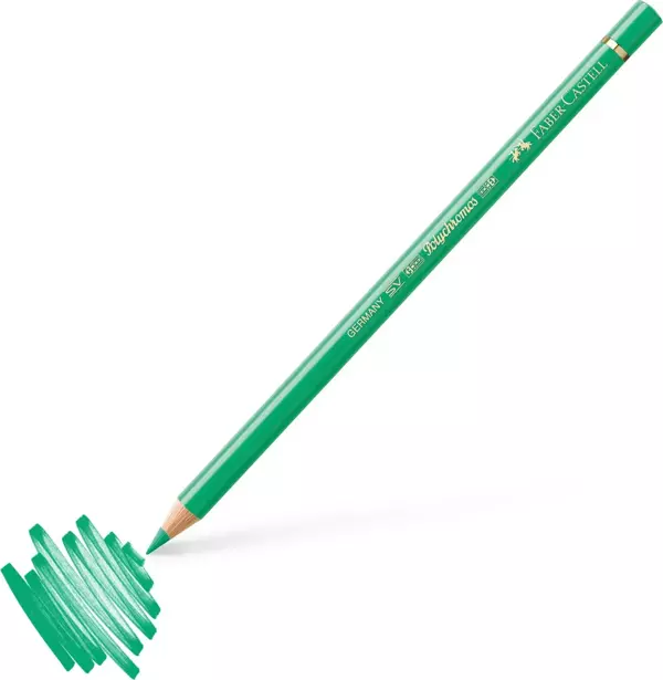 Faber-Castell Polychromos Kuru Boya Kalemi Light Phthalo Green / 162 - Image 1