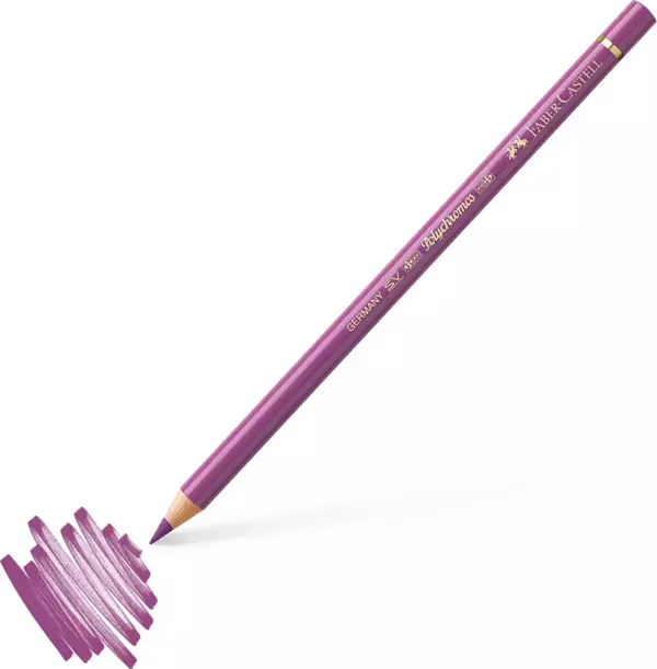 Faber-Castell Polychromos Kuru Boya Kalemi Light Red Violet / 135 - Image 1