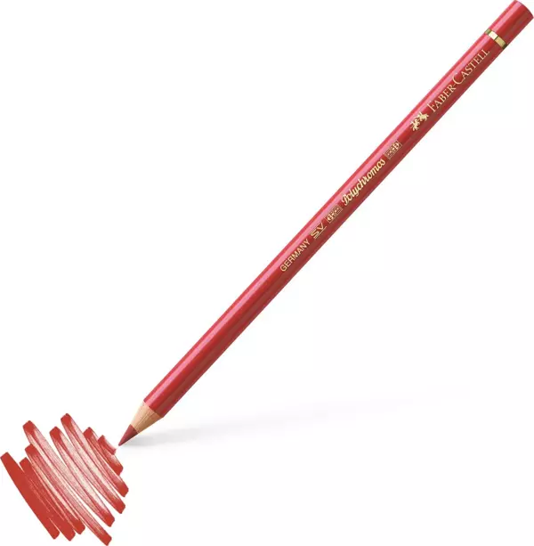 Faber-Castell Polychromos Kuru Boya Kalemi Pompeian Red / 191 - Image 1