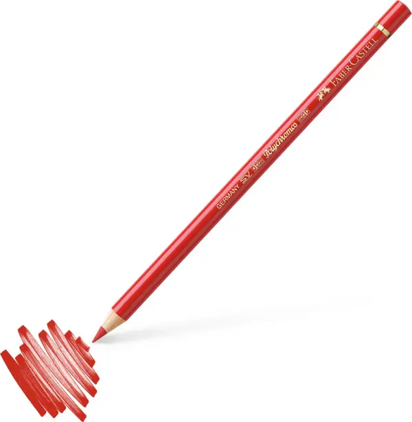 Faber-Castell Polychromos Kuru Boya Kalemi Scarlet Red / 118 - Image 1