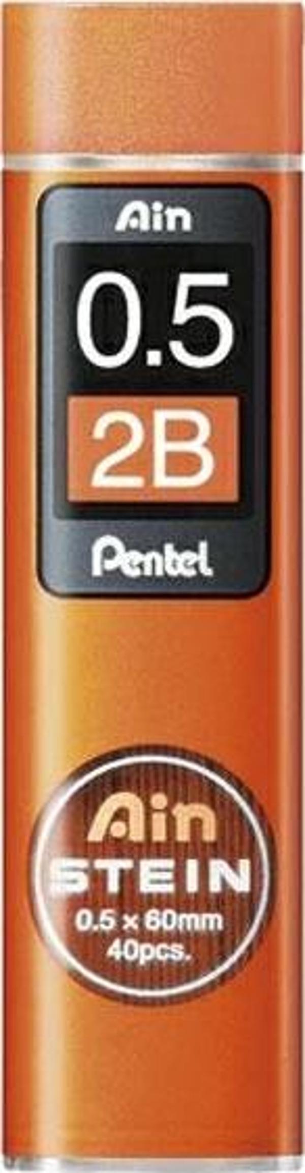 Pentel Ain Stein 0.5 mm 2B 40'lı Min (Uç) - Image 1