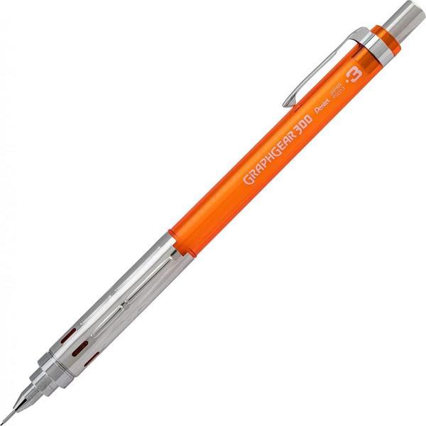 Pentel GraphGear 300 0.3 mm Mekanik Kurşun Kalem - Turuncu - Image 1