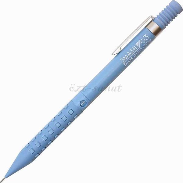 Pentel Smash Q1003 2021 Özel Seri 0.3 mm Mekanik Kurşun Kalem Buz Mavisi - Image 1