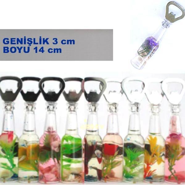 2 Adet Birden Şişede Çiçekli Mıknatıslı Kapak Açacağı - Image 1