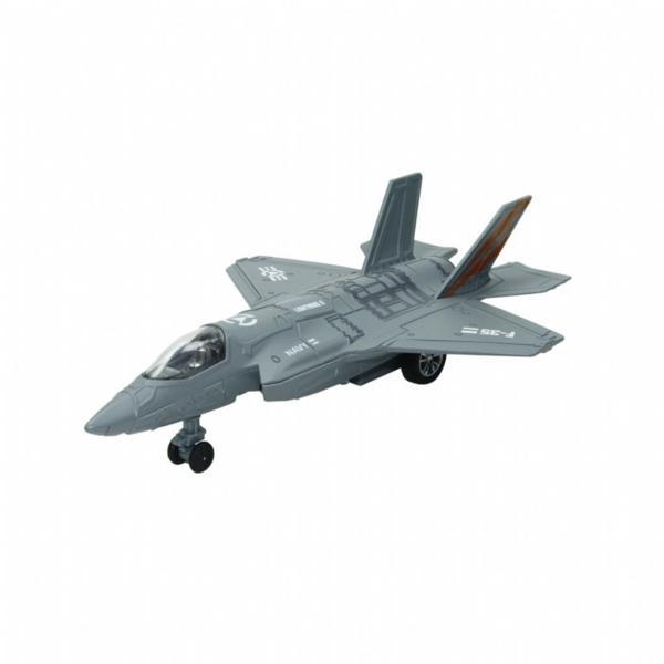 HW777-15 Çek Bırak Savaş Uçağı 35F  Gri Renk - Image 1