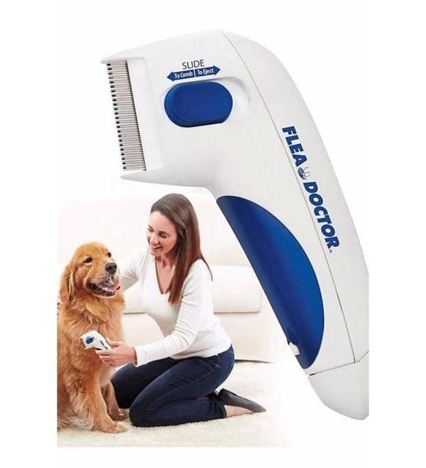 Flea Doctor Kedi Ve Köpekler İçin Pilli Pire Tarağı - Image 1