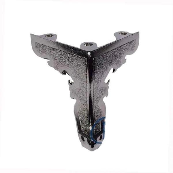Kelebek Sandık Ayağı, Kutu Ayak 5,5 Cm - Nikel, 50 Adet - Image 1