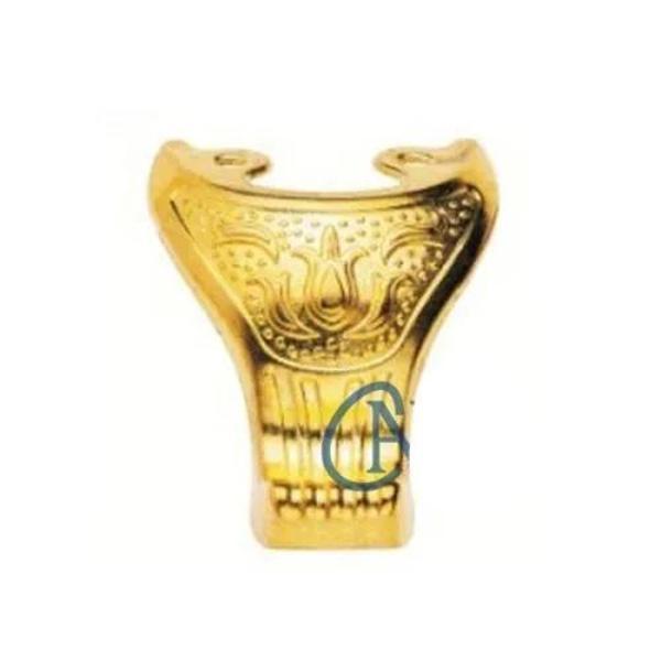 Pati Sandık Ayağı, Kutu Ayak 4,5 Cm - Sarı, 1 Adet - Image 1