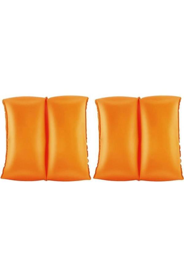 1 Çift 3-6 Yaş Çocuk Şişme Kolluk 20x20 cm Güvenli Çift Boğumlu Bebek Havuz Deniz Yüzme Kolluğu - Image 1