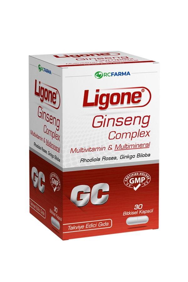 Ligone Ginseng Q-10 Zerdeçal Multimineral 30 Kapsül - Image 1