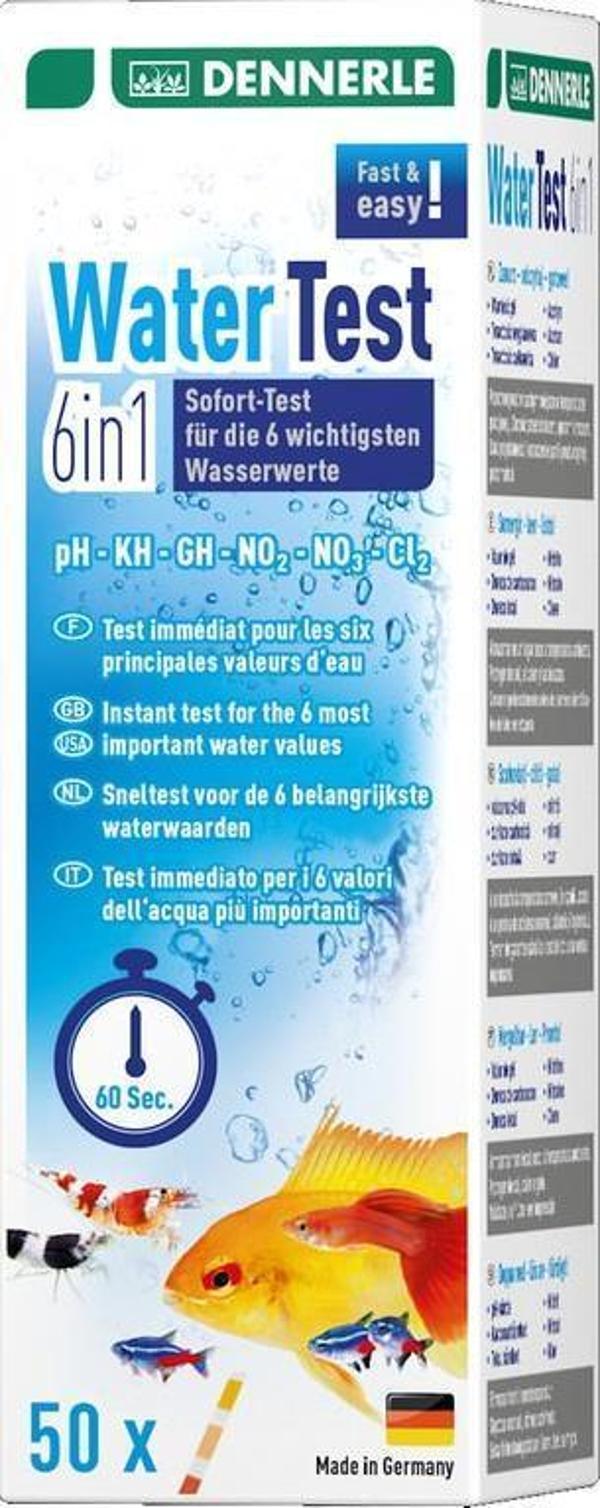 Dennerle Water Test 6 in 1 Test Kiti - Image 1