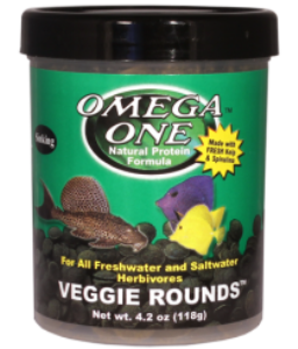 Omega One Veggie Rounds 270ml / 118gr. - Image 1