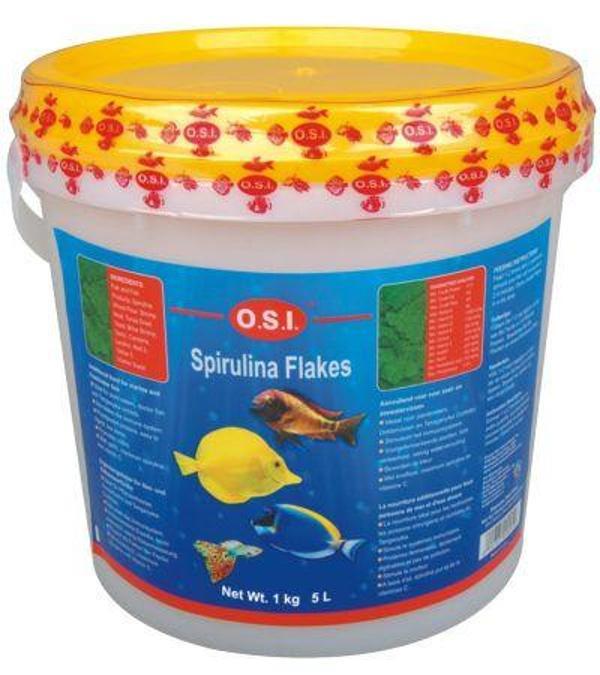 OSI Spirulina Flake 5Lt / 1000gr. - Image 1