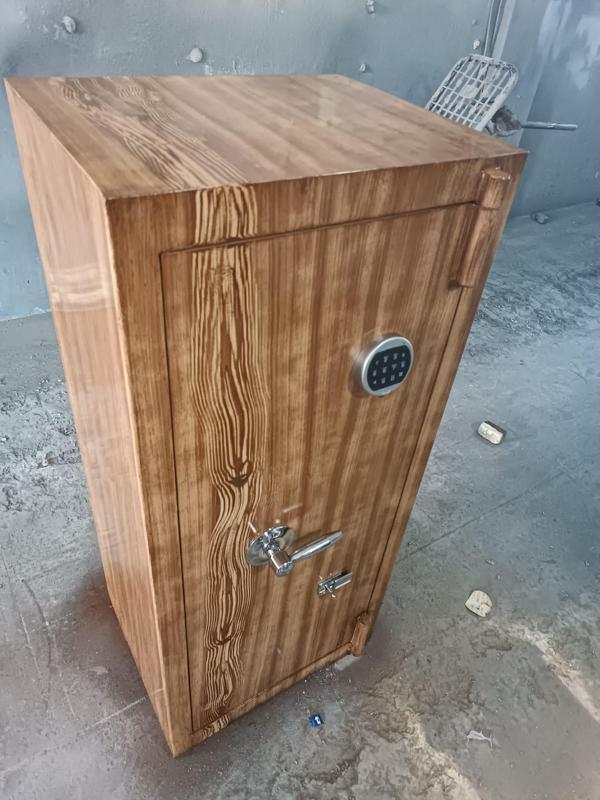 ŞİFRELİ Tek Kapı ESKİTME Dayanıklı Çelik Dosya ve Telefoncu Kasası 125 cm 300 kg - Image 1