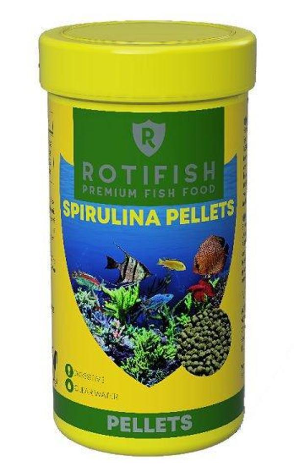 Rotifish Spirulina Pellets 250ml 80gr. - Image 1