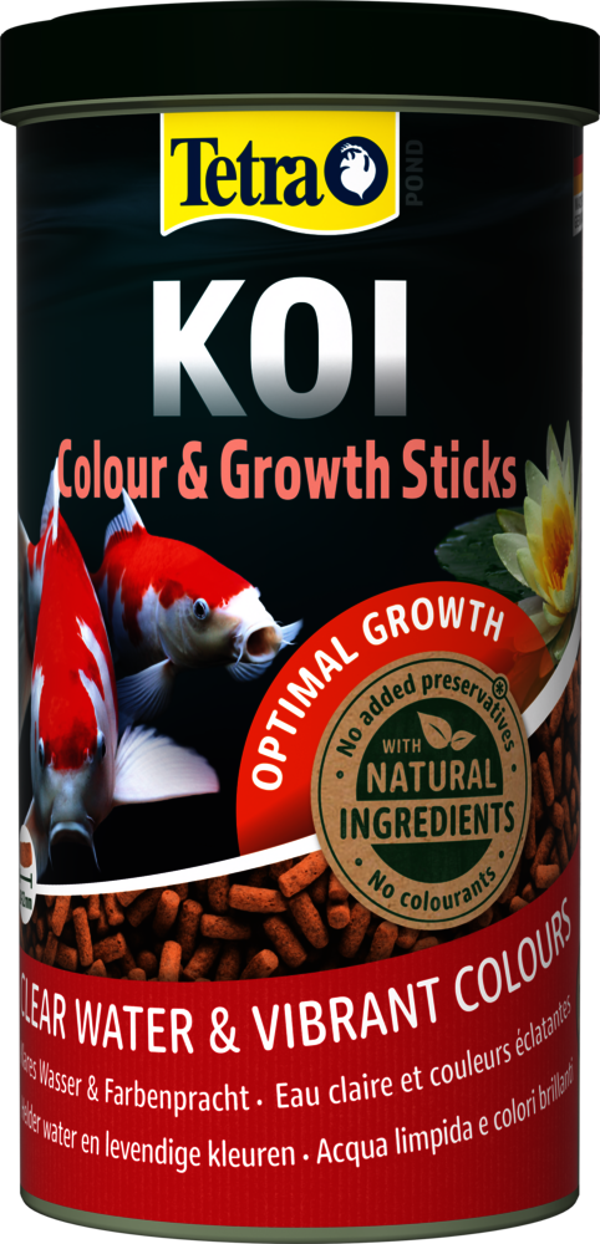 Tetra Pond Koi Colour & Growth Sticks 1000ml / 270gr - Image 1