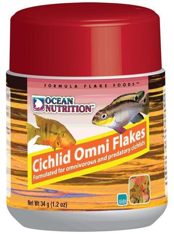 Ocean Nutrition Cichlid Omni Flakes 71gr - Image 1