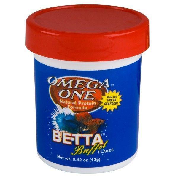 Omega One Betta Flakes 130ml / 12gr. - Image 1