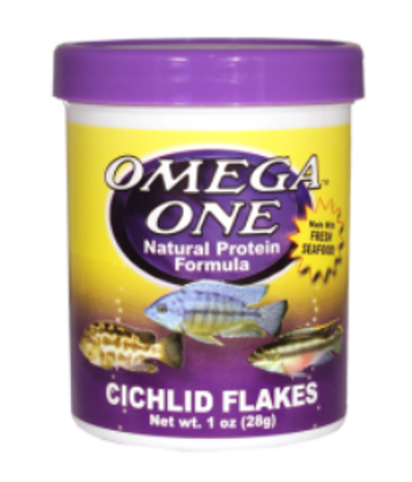 Omega One Cichlid Flakes 270ml / 28gr. - Image 1
