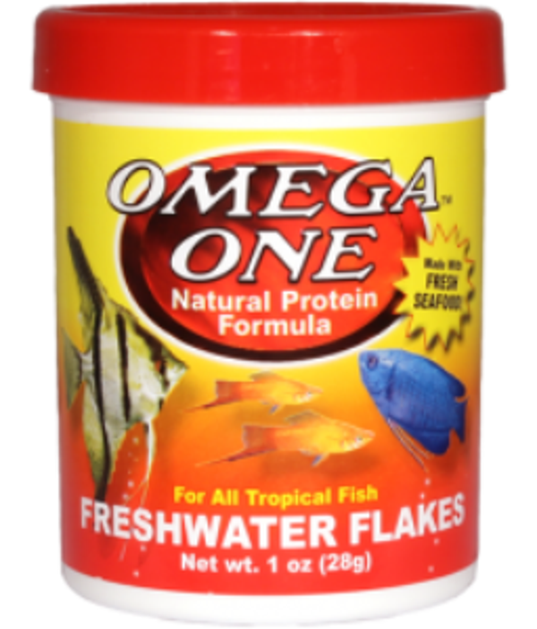 Omega One Freshwater Flakes 490ml / 62gr. - Image 1