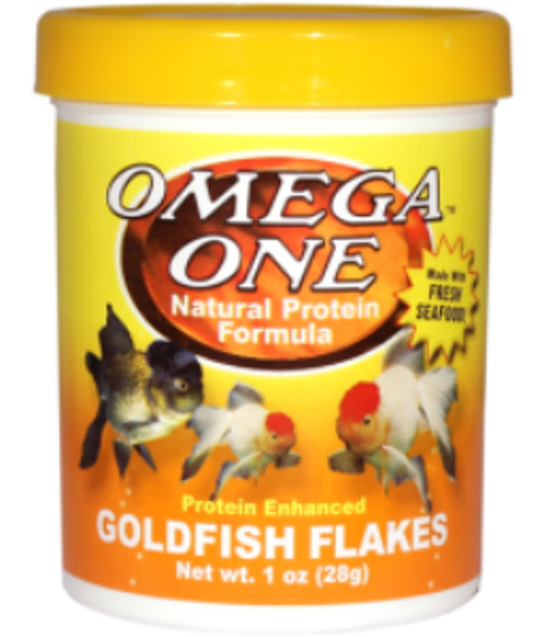 Omega One Goldfish Flakes 130ml / 12gr. - Image 1