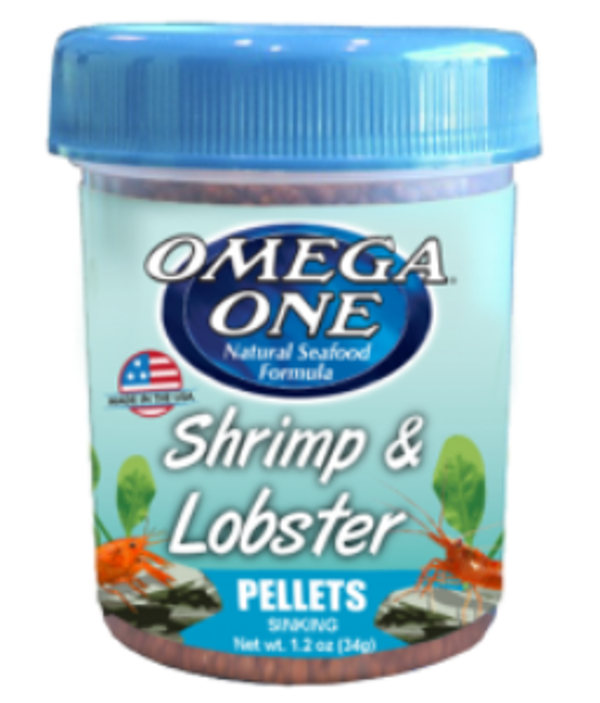 Omega One Shrimp & Lobster Pellets 34gr. - Image 1