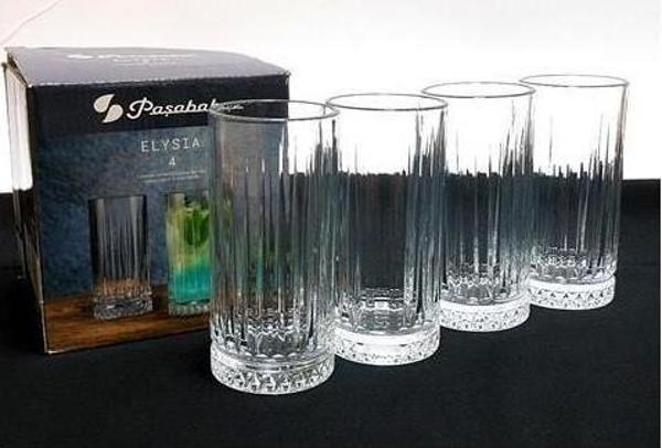 Paşabahçe 520125 Elysia 4lü Su Meşrubat Bardağı 280 cc - Image 1