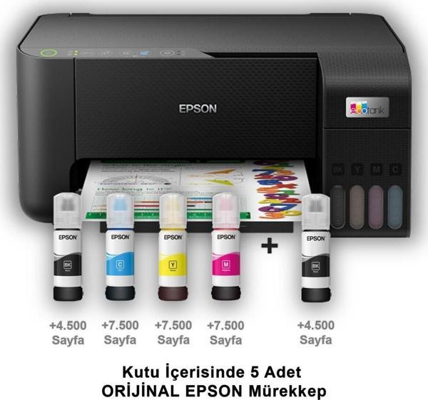EPSON L3250 Renkli Tanklı Fot-tar-yazıcı A4 - Image 1