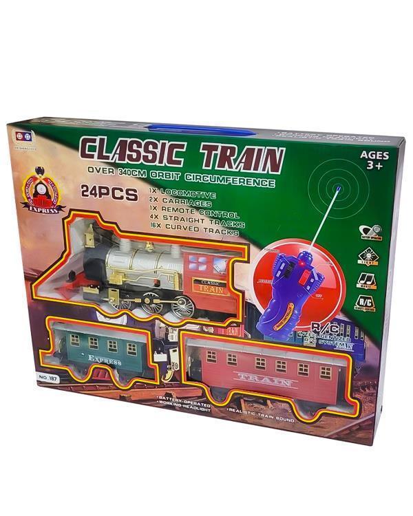 Classic Train Uzaktan Kumandalı Işıklı ve Sesli Tren 187 - Image 1