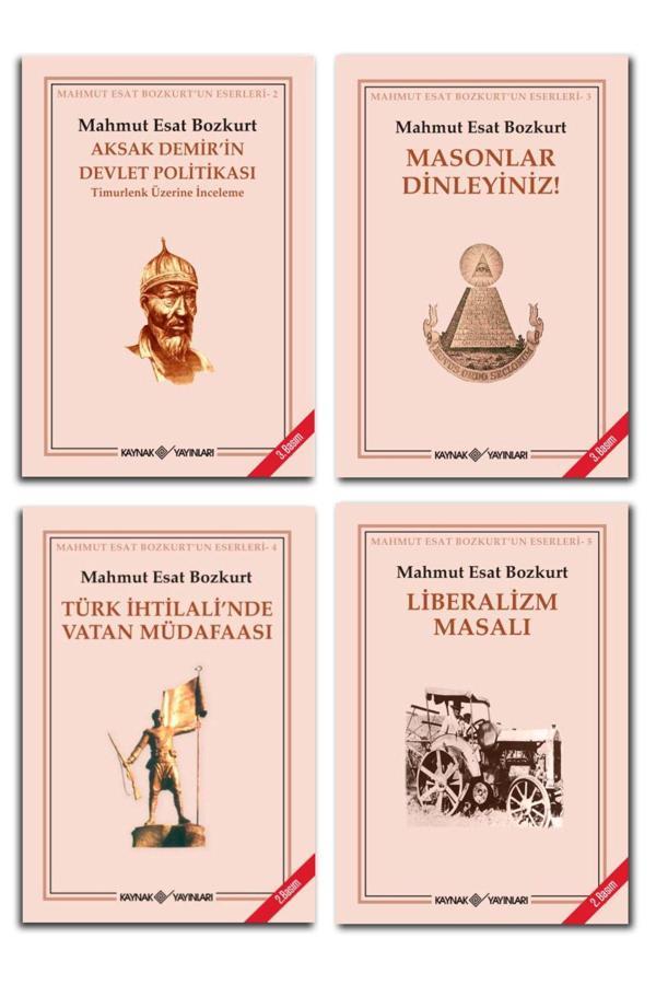 Kaynak Yayınları Mahmut Esat Bozkurt Eserleri (4 Kitap) - Kaynak Yayınları - Image 1