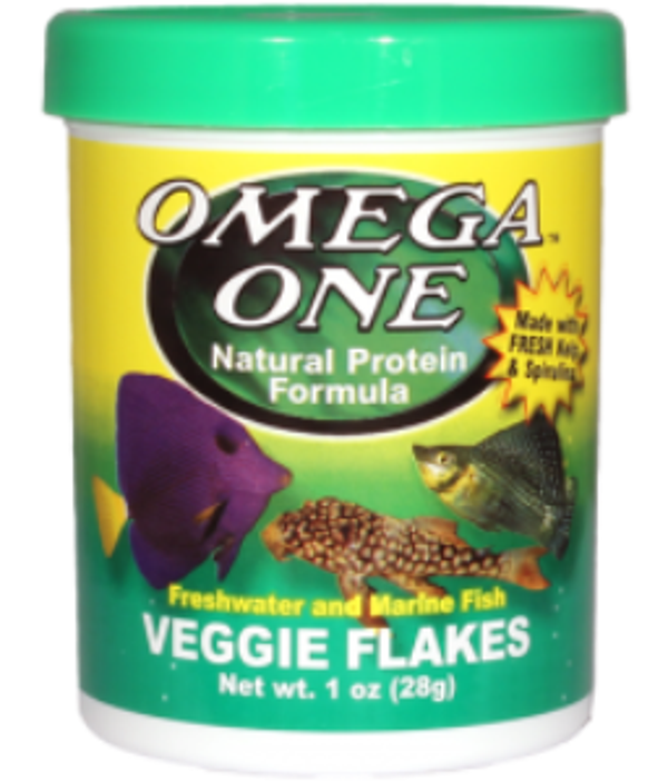 Omega One Veggie Flakes 270ml / 28gr. - Image 1