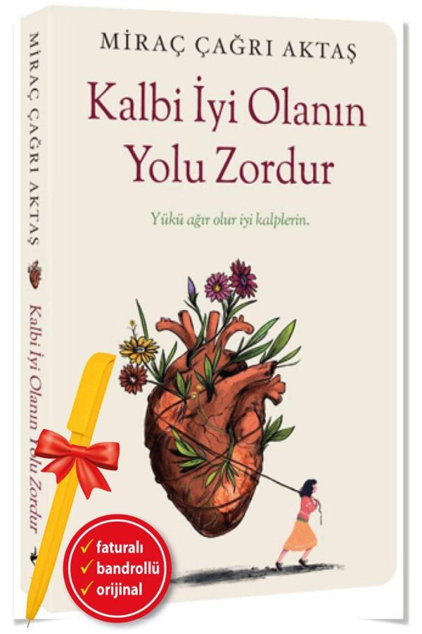 İndigo Kitap Alfa Kalem+Kalbi İyi Olanın Yolu Zordur/Yükü Ağır Olur İyi Kalp(Miraç Çağrı Aktaş) Yeni-İndigo Kitap - İndigo Kitap Yayınevi - Image 1