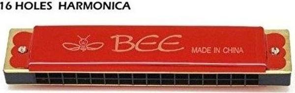Bee DF16-1 Harmonica Bakır-Aliminyum Gövde / 16 Delikli Mızıka - Image 1