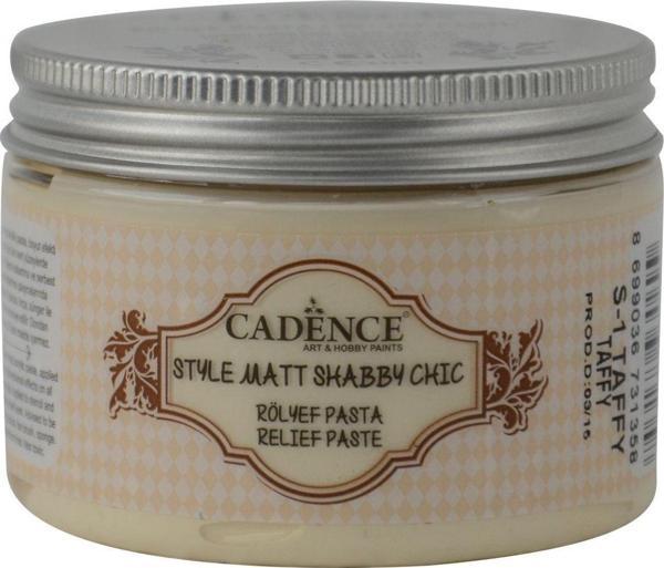 CADENCE  SHABBY CHIC RÖLYEF PASTA SR-01 TAFFY 150ML - Image 1