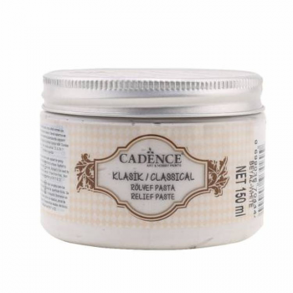 CADENCE  ŞEFFAF RÖLYEF PASTA 150ML - Image 1